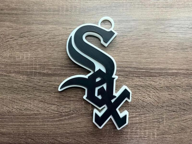 Chicago White Sox Oversized Necklace, Pendant   