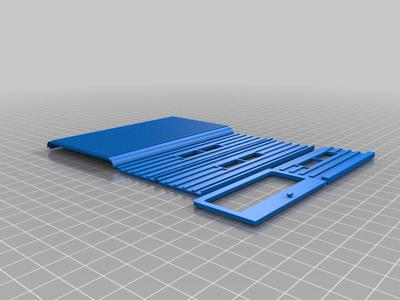 aluminum camper shell for 1:24 stepside truck bed