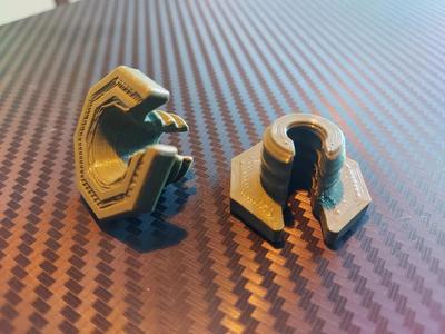 Universal USB-C Charging Dock slotted back screw   