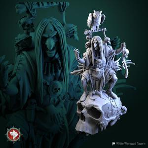 Ruth braineater night hag 75 mm and 32 mm pre-supported + dnd 5e stats block