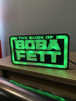 Book of Boba Fett LED lamp