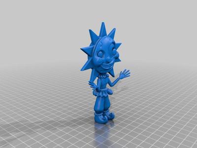 Pop funko Inspired Sun (Fnaf : Security Breach)