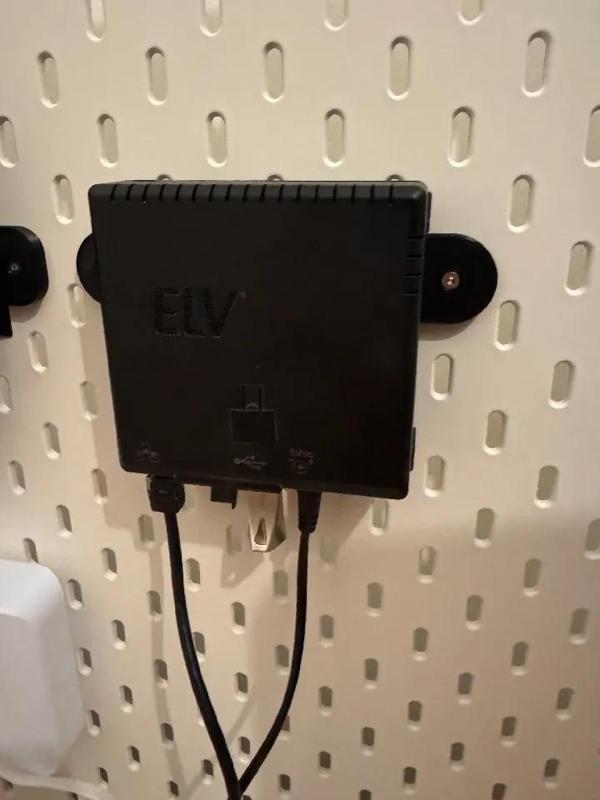 Ikea Skadis - Homematic ELV CCU3 Charly   