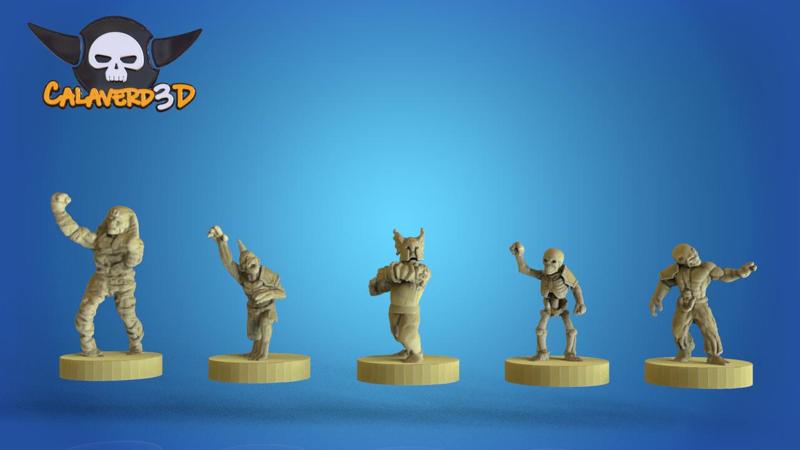 Equipo No muertos 15mm