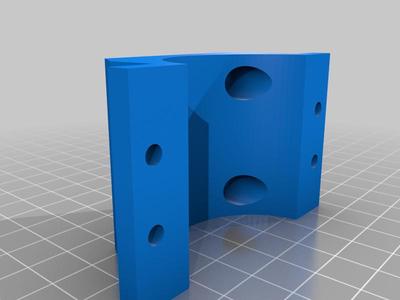 775 motor holder, 4mm holes