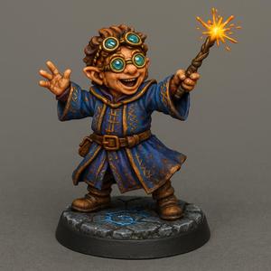 Gnome Wizard Miniature