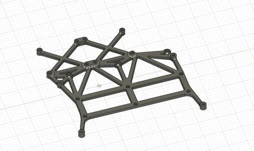 BTT TMC5160T Plus + MCU Board mounting bracket for BTT Manta M8P V2.0   