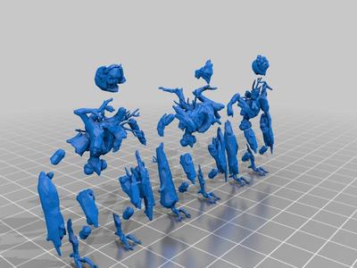 treekin - wood elves - aos - includes .3mf