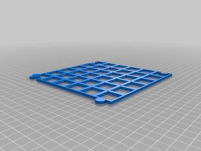  Tabletop Tiled Map - 1" square tiles - Large Pieces