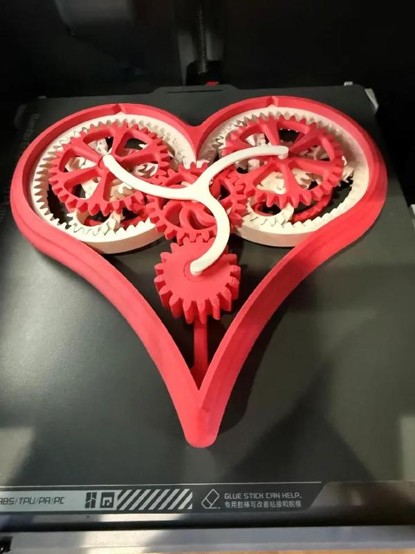 Valentines Day Mechanical Heart   