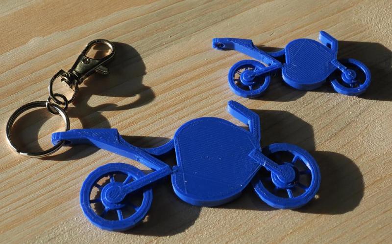 Motorradschlüsselanhänger (motorcycle-keychain)   