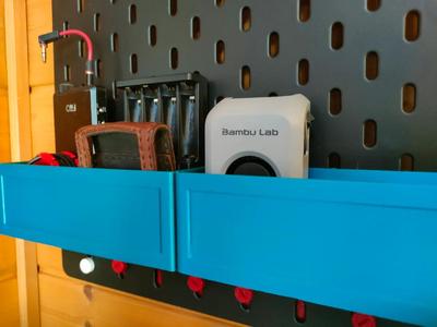 IKEA Skadis Board Container   