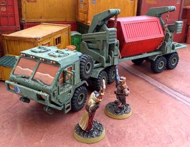 Military Transporter - 28mm