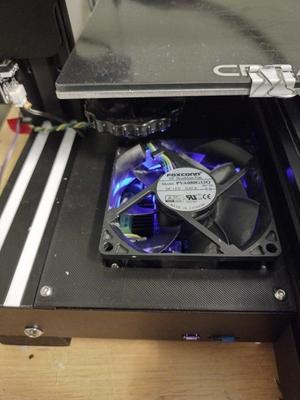 Ender 3 motherboard 80mm fan