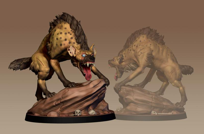 Hyena Matriarch [pre-supported]