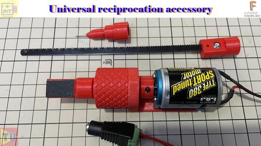 Universal reciprocation accessory upgrade version