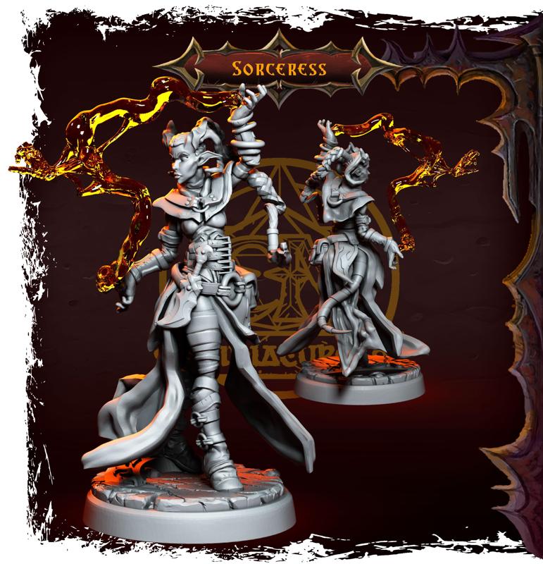 Elvralyn Hellstrom - Infernal Sorceress