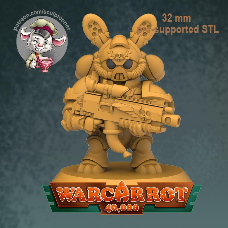 spacemarine-space marine-Marine Rabbit-warhammer40k