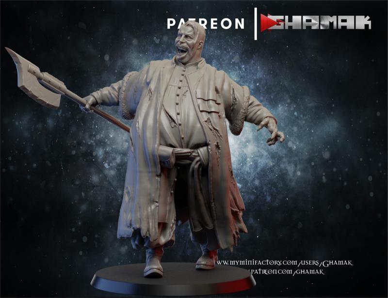 Undead zombi big support ready