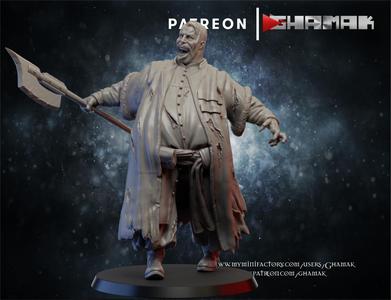 Undead zombi big support ready