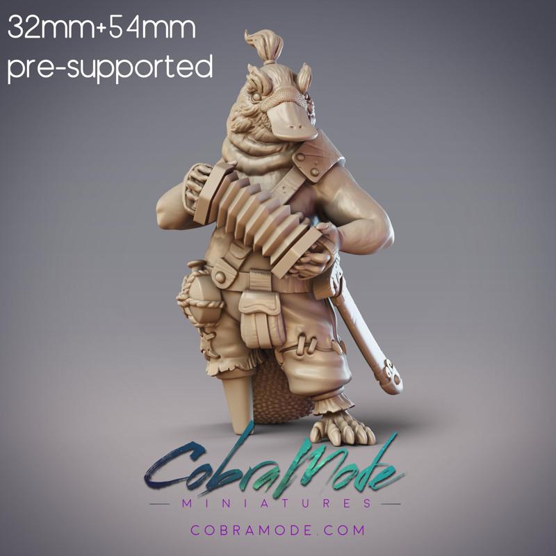 Ragas, Boondaburra Platypus Pirate Bard (Pre-Supported)