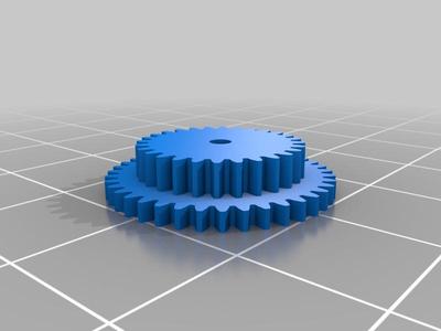 e34 LOW mechanical odometer gears