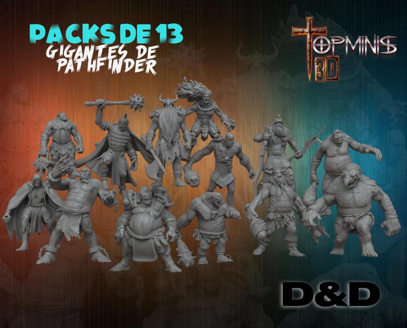 GIGANTES PARA D&D PATHFINDER