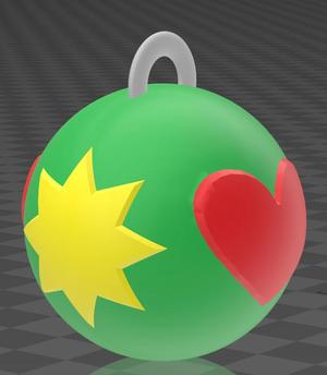 Christmas ball - Bola de Natal 1