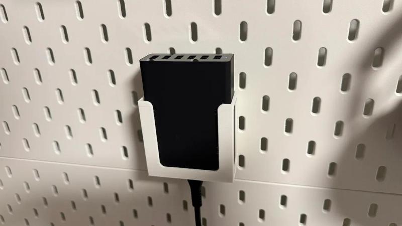 Anker PowerPort 6 Holder for Skadis   