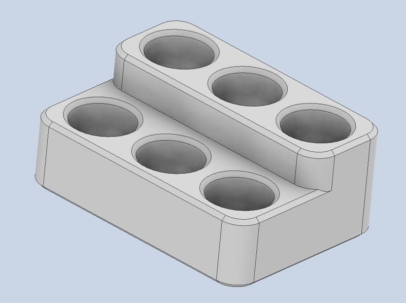 Effervescent tablet holder