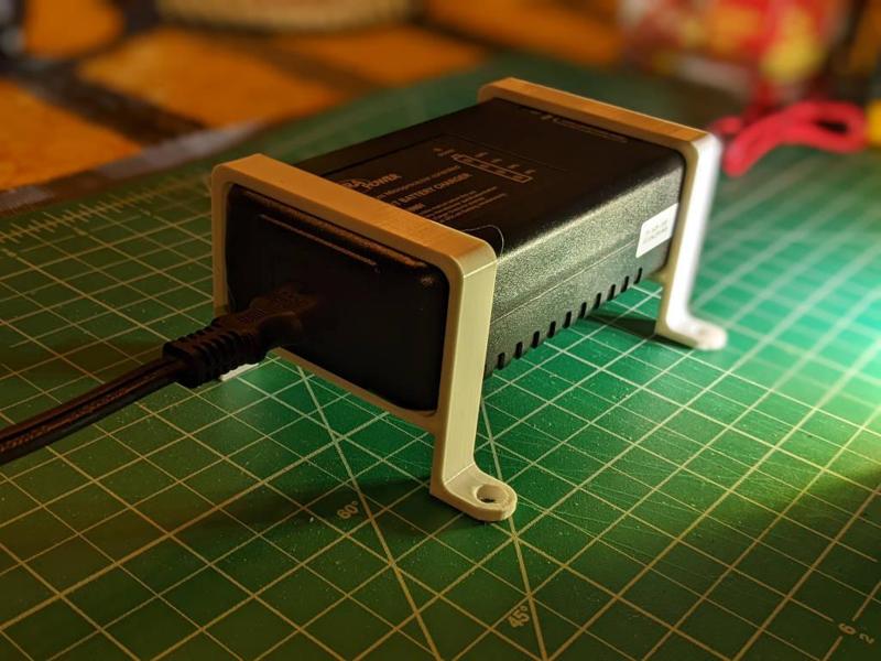 ULTRAPOWER 4Amp 12V LifePO4 Battery Charger compatible Mounting Bracket