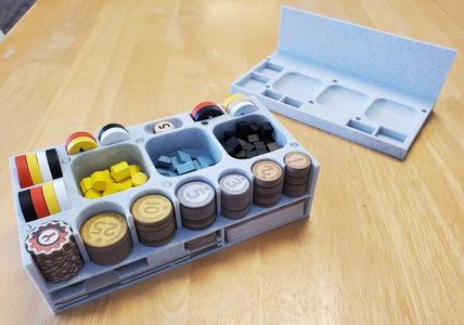 Compact Travel Box for Furnace Board Game