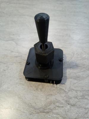 Joystick with microswitch