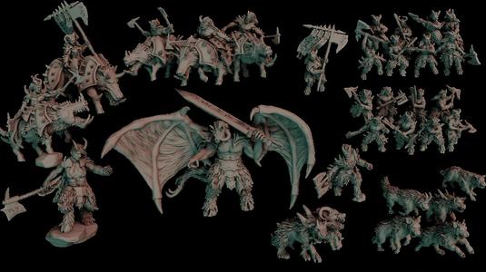 The Bloodforged Legion Complete Set