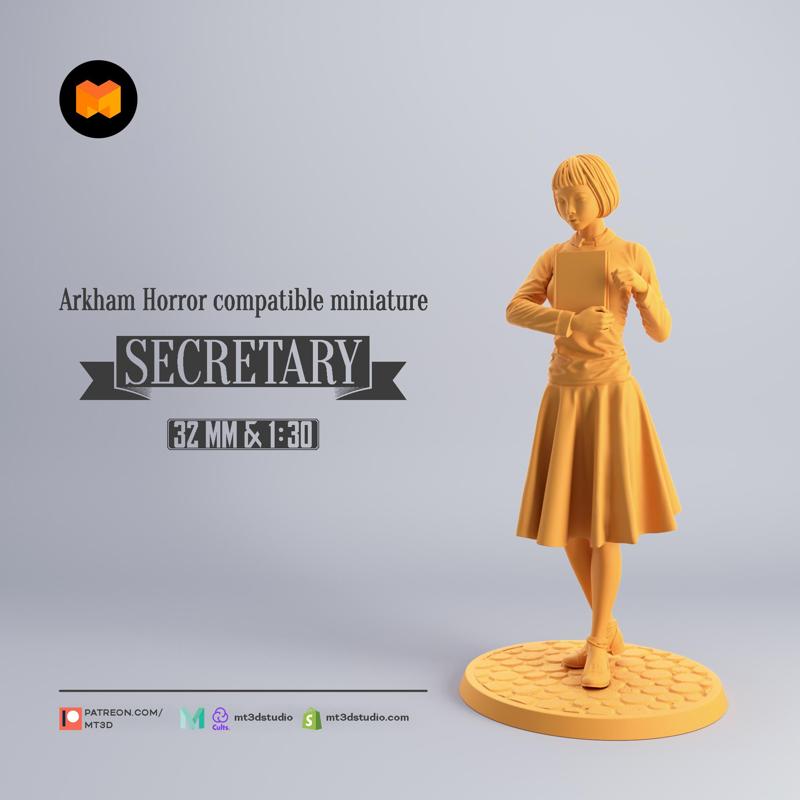 Secretary - Arkham Horror compatible