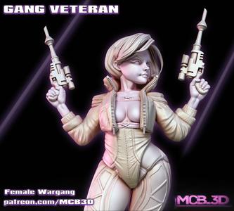 Female Gang Member - Veteran