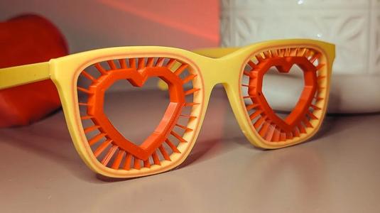 Heart glasses   