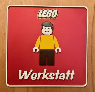 Colored sign