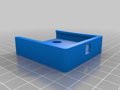 Smaller bracket (with holes for 10x4 magnets)