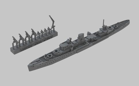 Leander Class Cruiser Royal Navy
