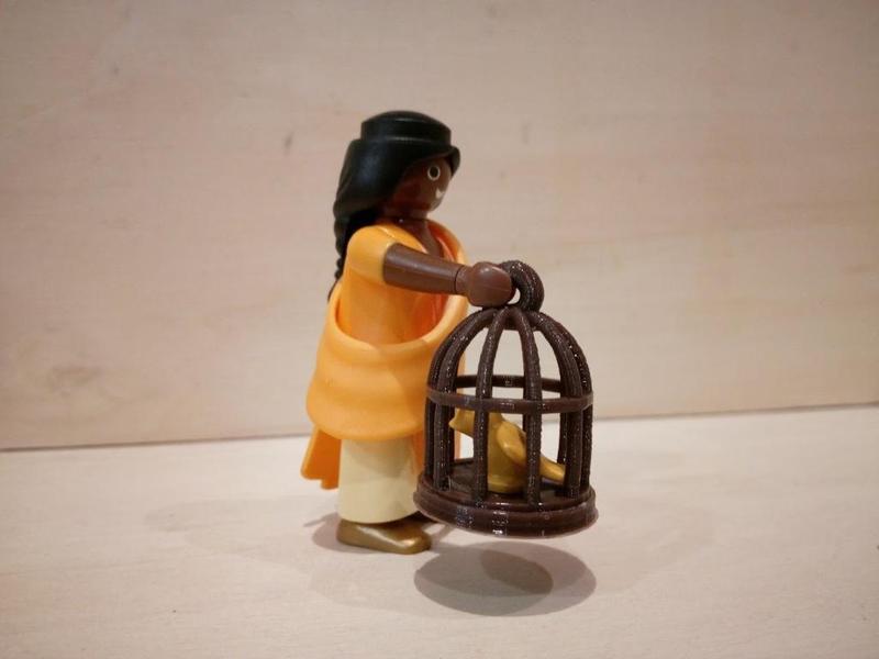 Jaula para pájaro Playmobil