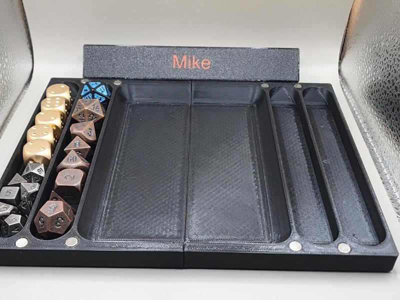 Dice Box with DnD Logo