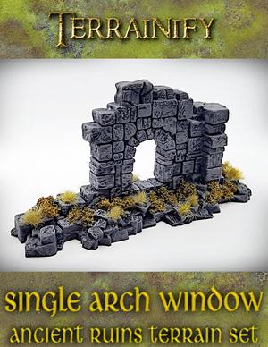 Single Arch Window: Ancient Ruins Terrain Set