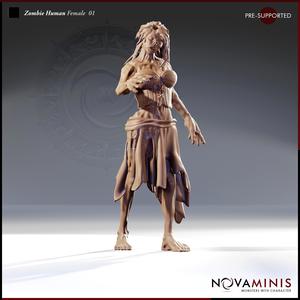 Zombie Human Female 01