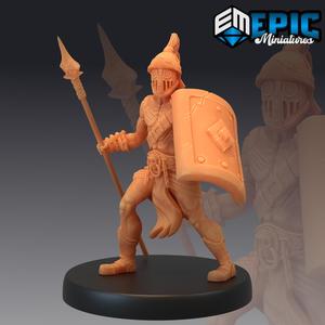 Gladiator Male Spear / Roman Slave Warrior / Colosseum Encounter