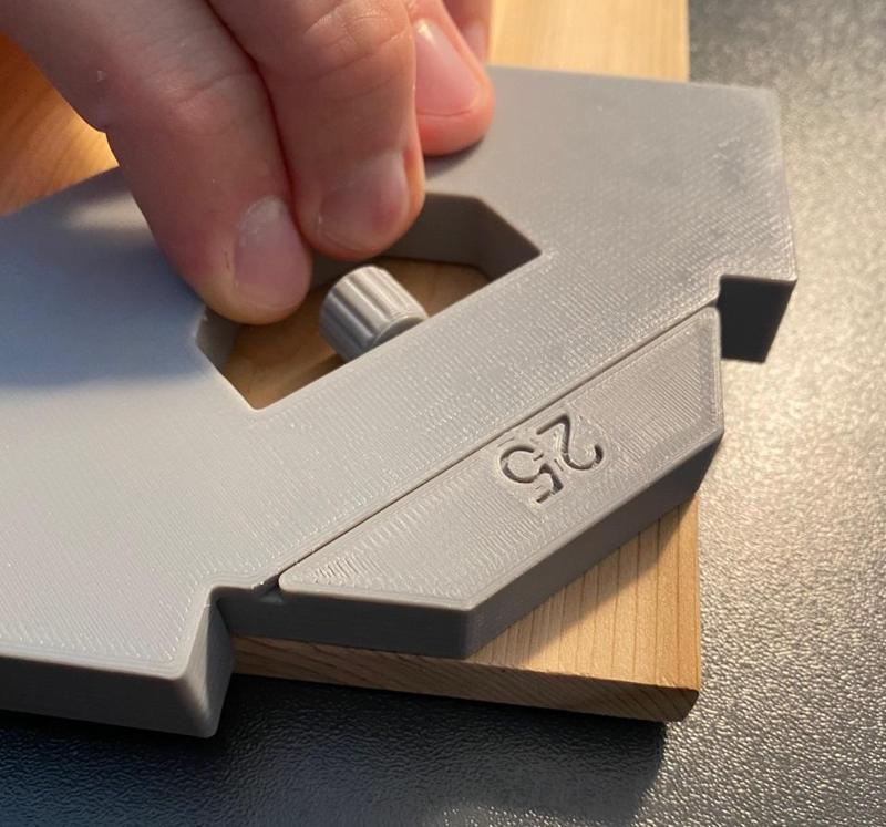 Frässchablone / Router Template / Corner Radius Jig