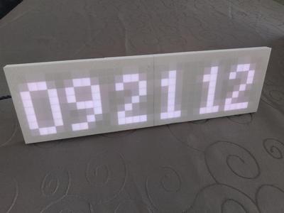 Wifi Neopixel Clock