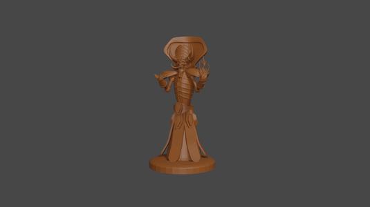 World Of Warcraft inspired, Kel'Thuzad, Tabletop DnD miniature,