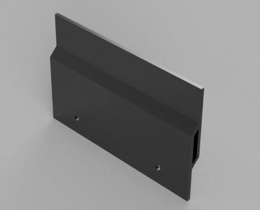 Custom French Cleat for Lithophane Frames
