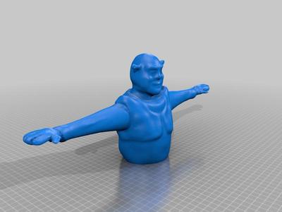 T Posing Shrek